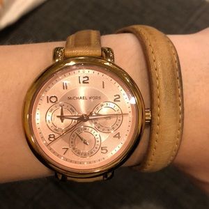 Michael Kors double wrap watch